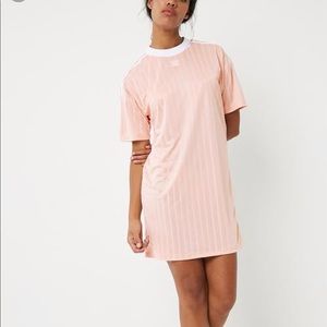 Adidas trefoil tshirt dress